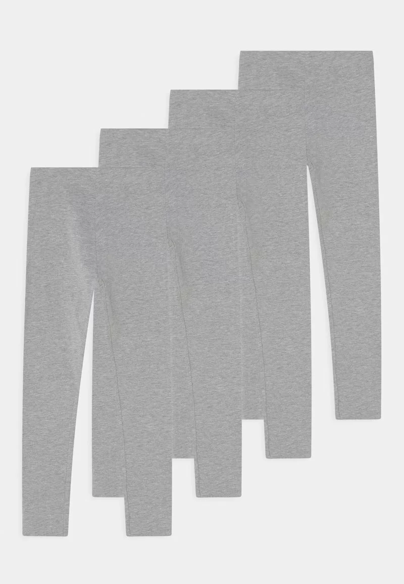 Friboo BASIC GIRLS 4 PACK - Leggings - Hosen - Grey, Kinder