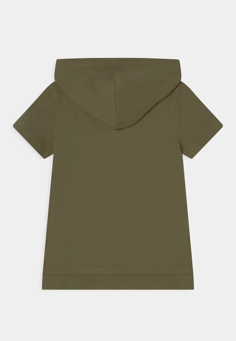 Friboo BOYS HOODED TEE 2 PACK - T-Shirt Print - Khaki/black, Kinder – Bild 2