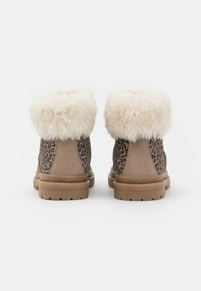 Friboo LEATHER - Schnürstiefelette - Nude, Kinder – Bild 3