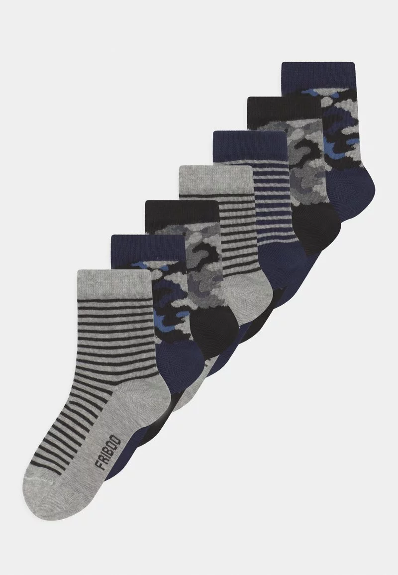 Friboo BOYS 7 PACK - Socken - Grey/black, Kinder