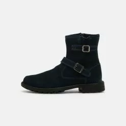 Friboo LEATHER - Stiefelette - Dark Blue, Kinder