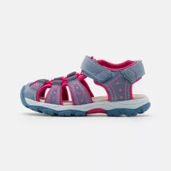 Friboo LEATHER - Trekkingsandale - Dark Blue, Kinder