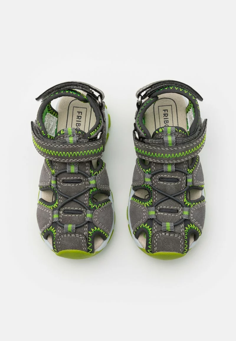 Friboo LEATHER - Trekkingsandale - Dark Grey, Kinder – Bild 4