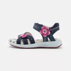 Friboo LEATHER - Riemensandalette - Dark Blue, Kinder