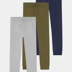 Friboo 3 PACK - Stoffhose - Grey/khaki/dark Blue, Kinder