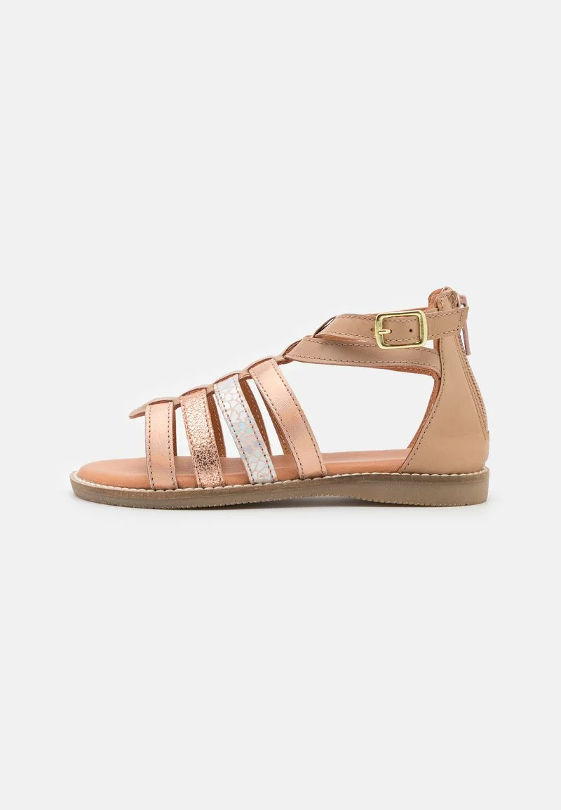 Friboo LEATHER - Riemensandalette - Rose Gold/coloured, Kinder
