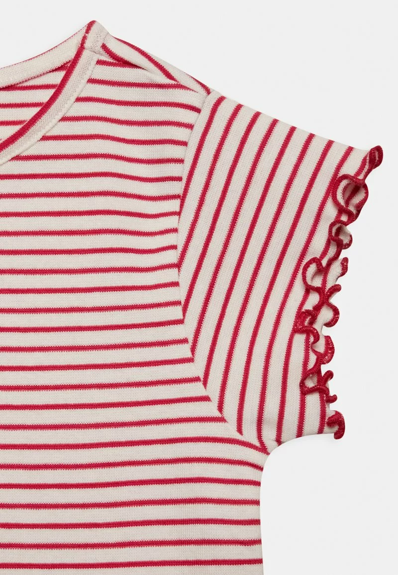 Friboo 3 PACK GIRL RIB TEE - T-Shirt Basic - Blue - 502_yellow - 202_pink - 402, Kinder – Bild 5