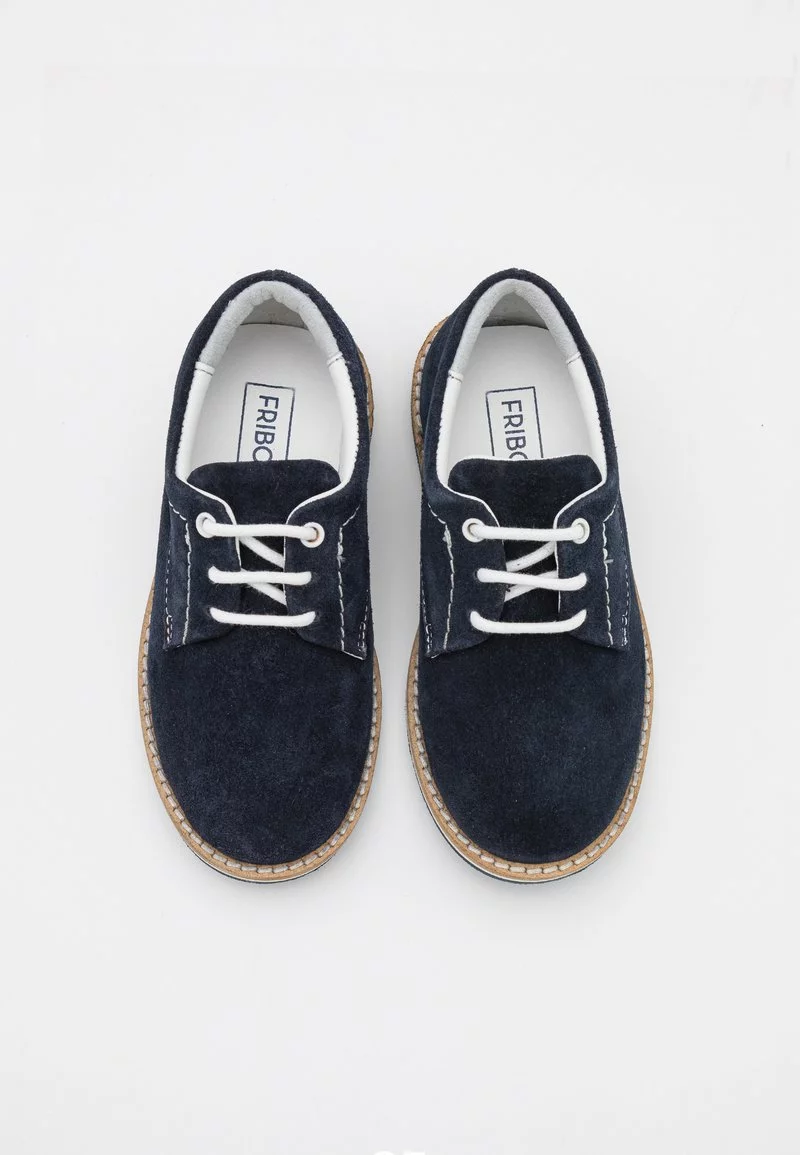 Friboo LEATHER - Schnürer - Dark Blue, Kinder – Bild 4